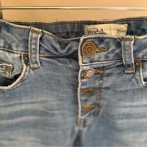 Mudd Women's Light Blue Jean Shorts